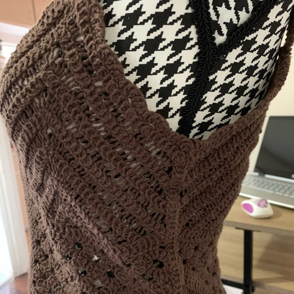 See through knit crop top - Picture 4 of 9